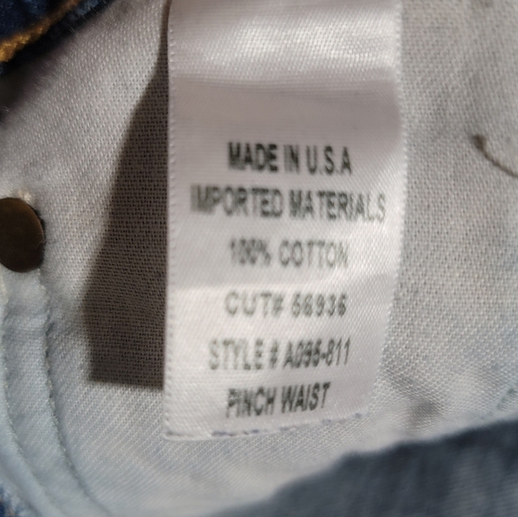 Agolde Pinch Waist Cotton High Rise Jeans Size 32 - Picture 10 of 15